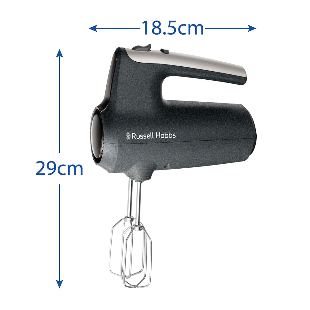 Russell Hobbs Desire Matte Charcoal Hand Mixer 185W