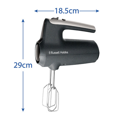 Russell Hobbs Desire Matte Charcoal Hand Mixer 185W