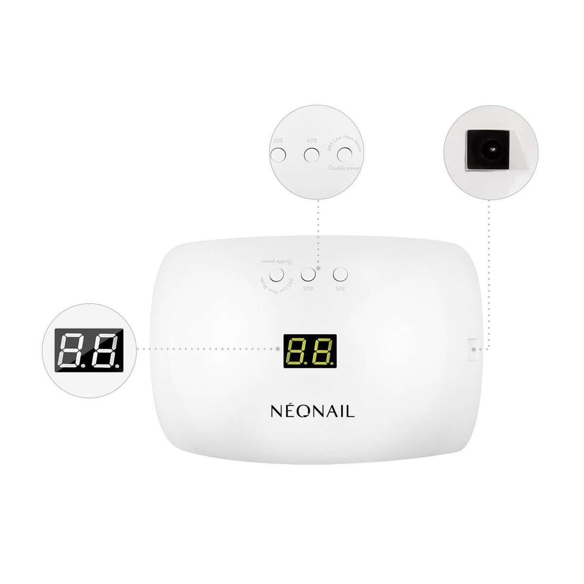 NEONAIL 22W/48W LED Nail Lamp with Display