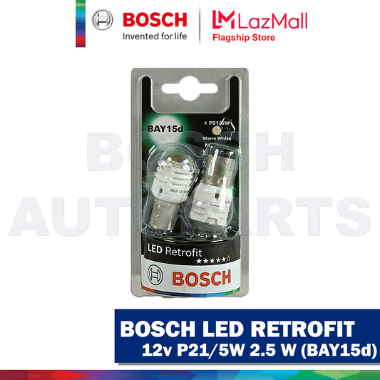 Bosch LED Retrofit P215W 12V Bay15D Double Contact Warm White