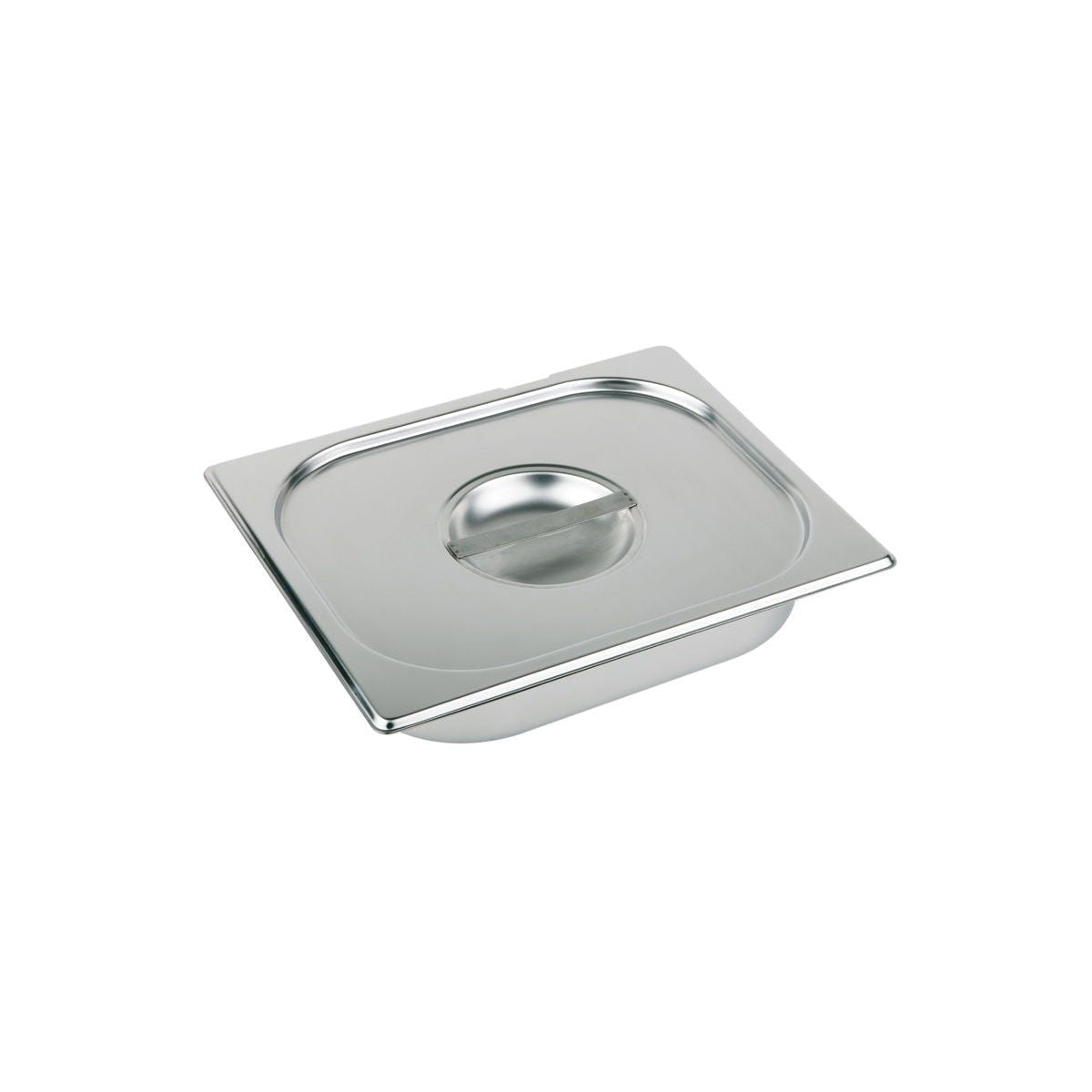 Stainless Steel GN 1/2 Lid with Handle, Stackable