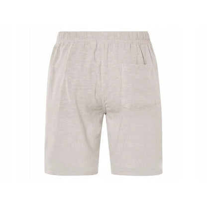 Livergy Men's Linen-Cotton Bermuda Shorts Beige L 52/54