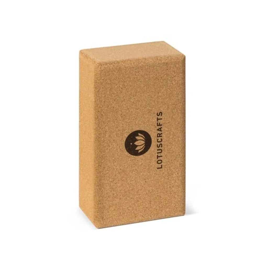 Lotuscrafts Natural Cork Yoga Block (Big) Support for Asana - Gomix Brands Outlet