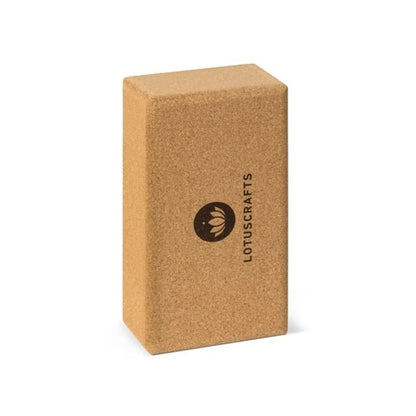 Lotuscrafts Natural Cork Yoga Block (Big) Support for Asana - Gomix Brands Outlet