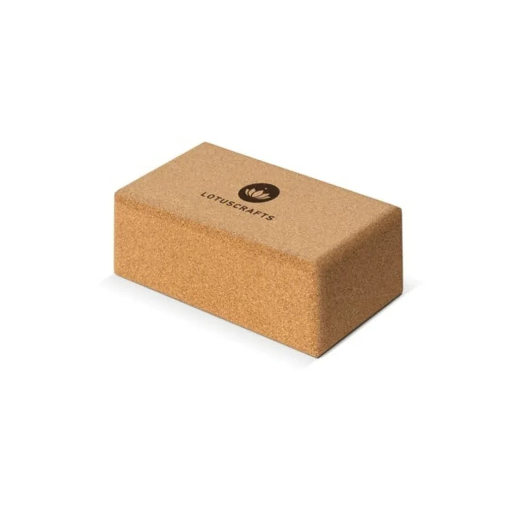 Lotuscrafts Natural Cork Yoga Block (Big) Support for Asana - Gomix Brands Outlet