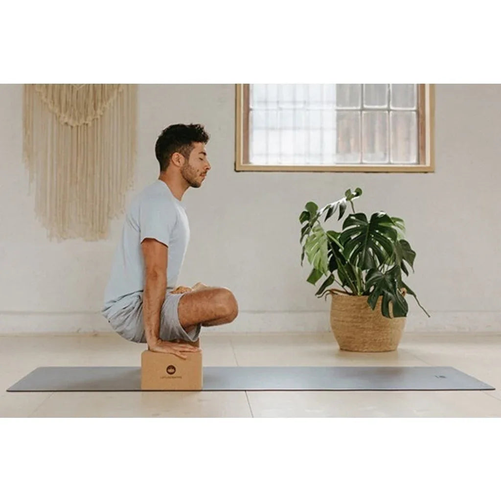 Lotuscrafts Natural Cork Yoga Block (Big) Support for Asana - Gomix Brands Outlet