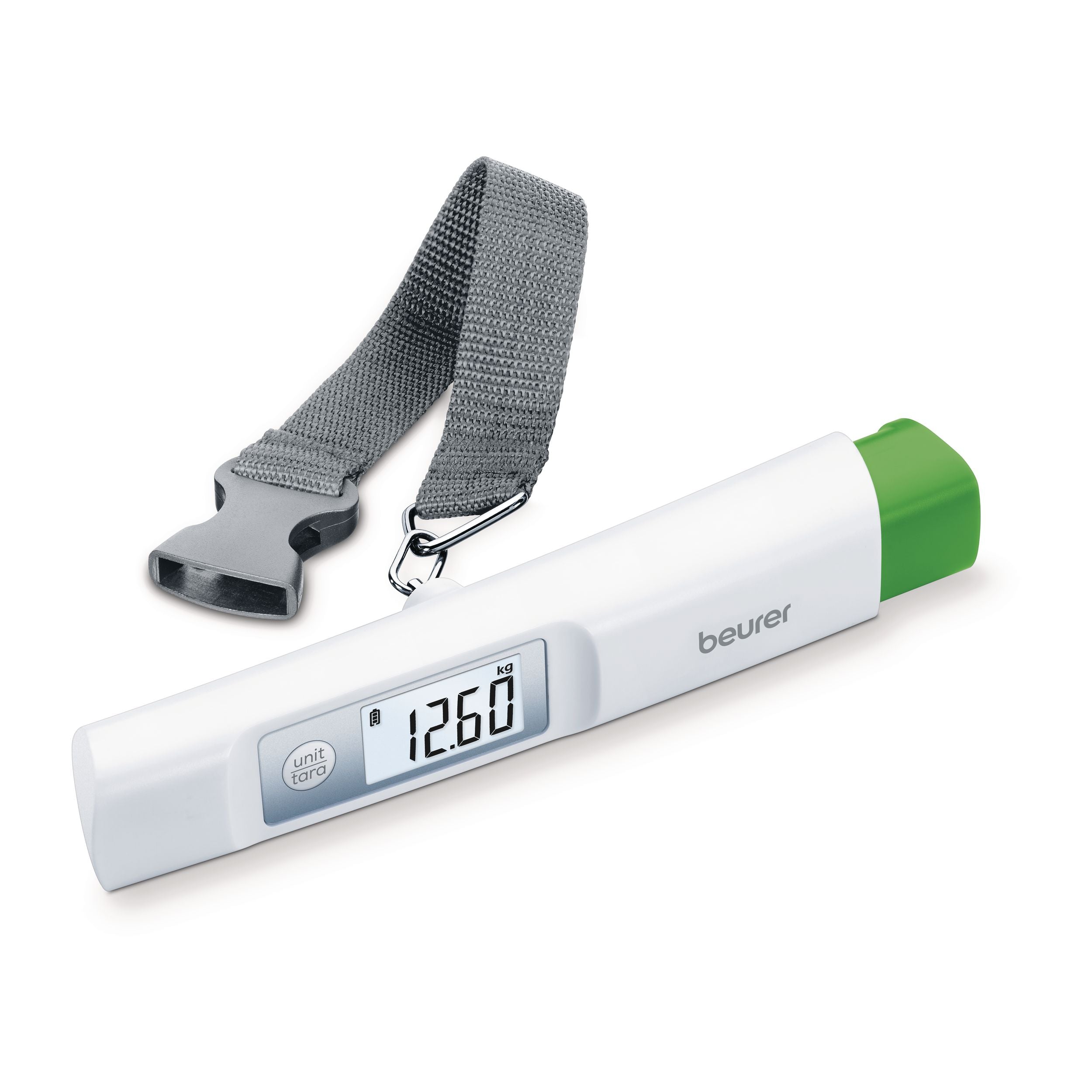 Beurer LS 20 Eco Battery-Free Dynamo Power Digital Travel Luggage Scale