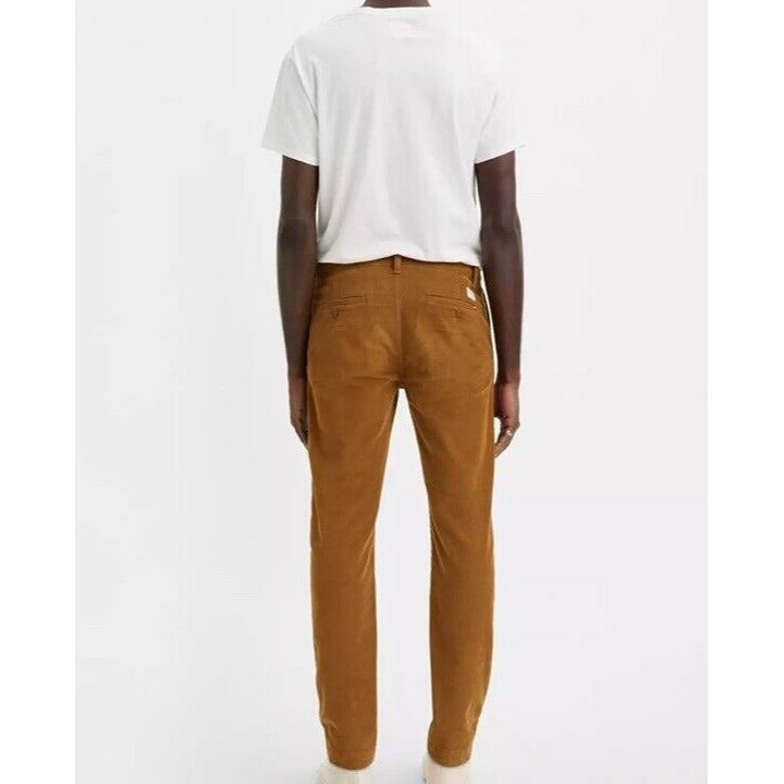 Levi's XX Chino Standard Taper Men's Corduroy Pants, Monks Robe Brown, 32x32
