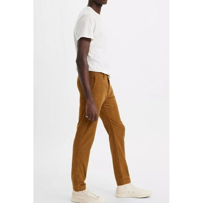 Levi's XX Chino Standard Taper Men's Corduroy Pants, Monks Robe Brown, 32x32