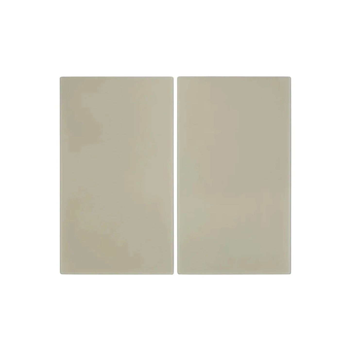Livarno Home Glass Stove Cover Plate Tempered Glass 52x30cm 2pcs