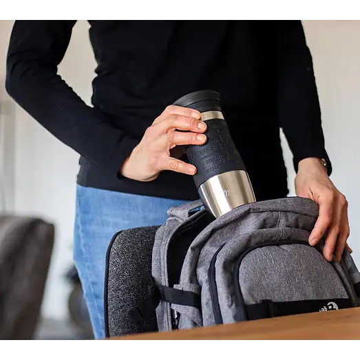 Milu Insulated Mug 450 ml Stainless Steel Travel Coffee Cup Leak-Proof