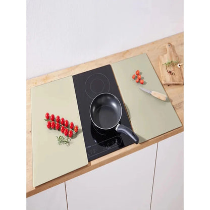 Livarno Home Glass Stove Cover Plate Tempered Glass 52x30cm 2pcs