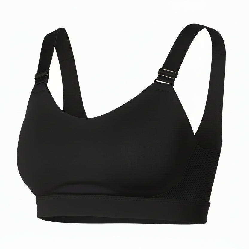 CRIVIT Women Sports Bra High-Level Mesh Firm Support