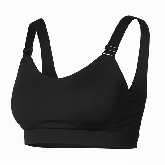 CRIVIT Women Sports Bra High-Level Mesh Firm Support