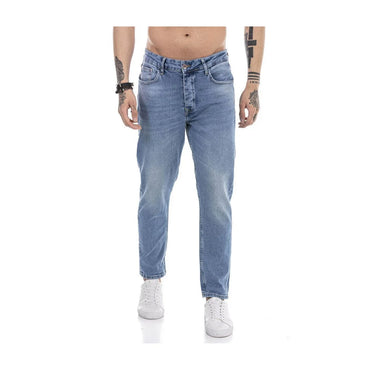 Red Bridge Men's Slim Fit Stretch Denim Jeans Pants - Modern Blue Wash - Gomix Brands Outlet