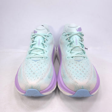 Hoka One One Clifton 9 Women's Athletic Running Shoe Blue Size 9 FE1223H