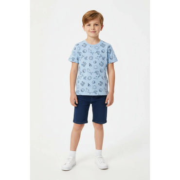 Lupilo Boys' Short Sleeve T-Shirt Cotton Round Neck