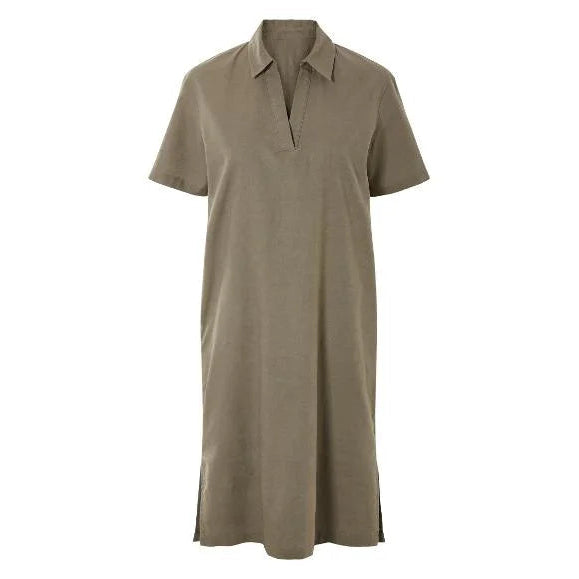 ESMARA® Women's Linen Dress Airy Lightweight Summer Casual