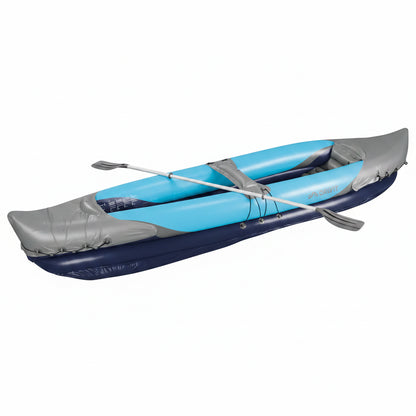 Crivit Inflatable Kayak for 1-2 People with Paddle