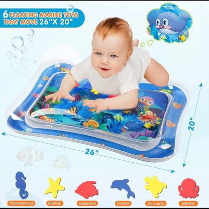 Infantino Infinno Inflatable Tummy Time Water Mat - Sensory Play Fun