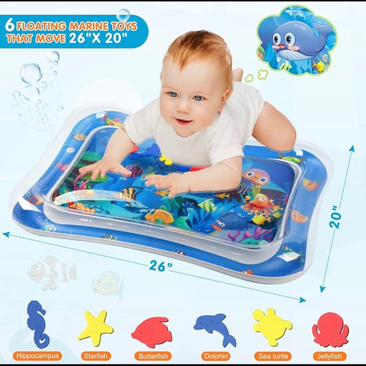 Infantino Infinno Inflatable Tummy Time Water Mat - Sensory Play Fun