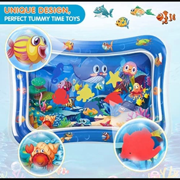 Infantino Infinno Inflatable Tummy Time Water Mat - Sensory Play Fun