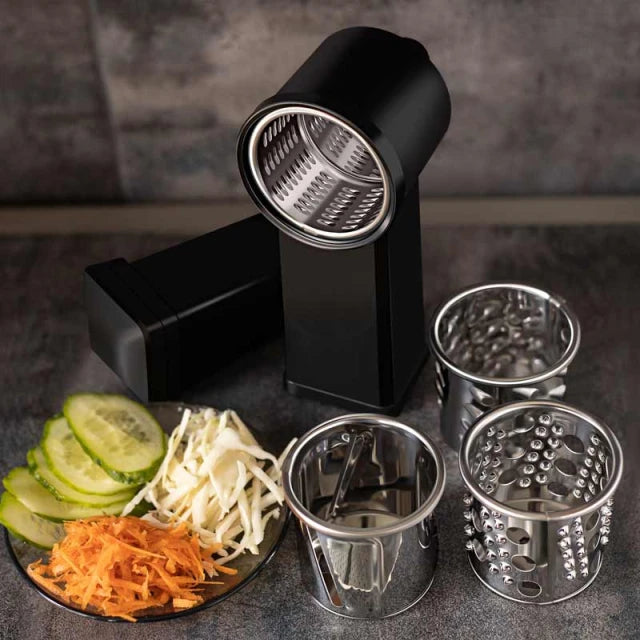 ARESA Vegetable Cutter Attachment 4 Metal Graters AR-3802