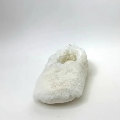 Target White Faux Fur Sherpa Slip-On Slipper Socks with Grippers - Gomix Brands Outlet
