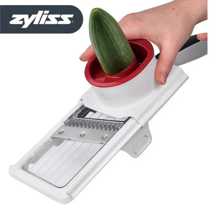 Zyliss Mini Adjustable Vegetable Slicer Mandoline with Julienne Blade & Safety Holder - Gomix Brands Outlet