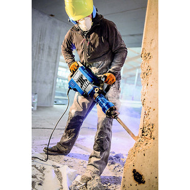 Scheppach AB1900 1900W 60J Heavy-Duty Electric Demolition Jack Hammer