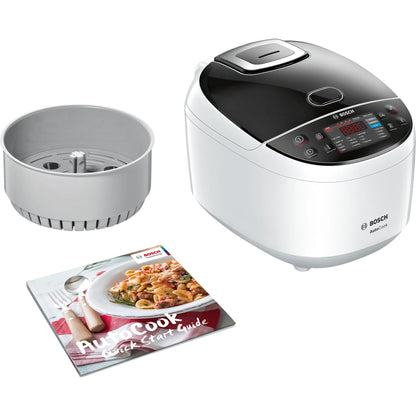 Bosch MUC11W12 Multicooker 5L Capacity 48 Preset Programs Non-Stick Bowl