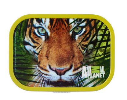 Mepal Campus Animal Planet Tiger Kids Lunchbox - BPA-Free with Bento Tray