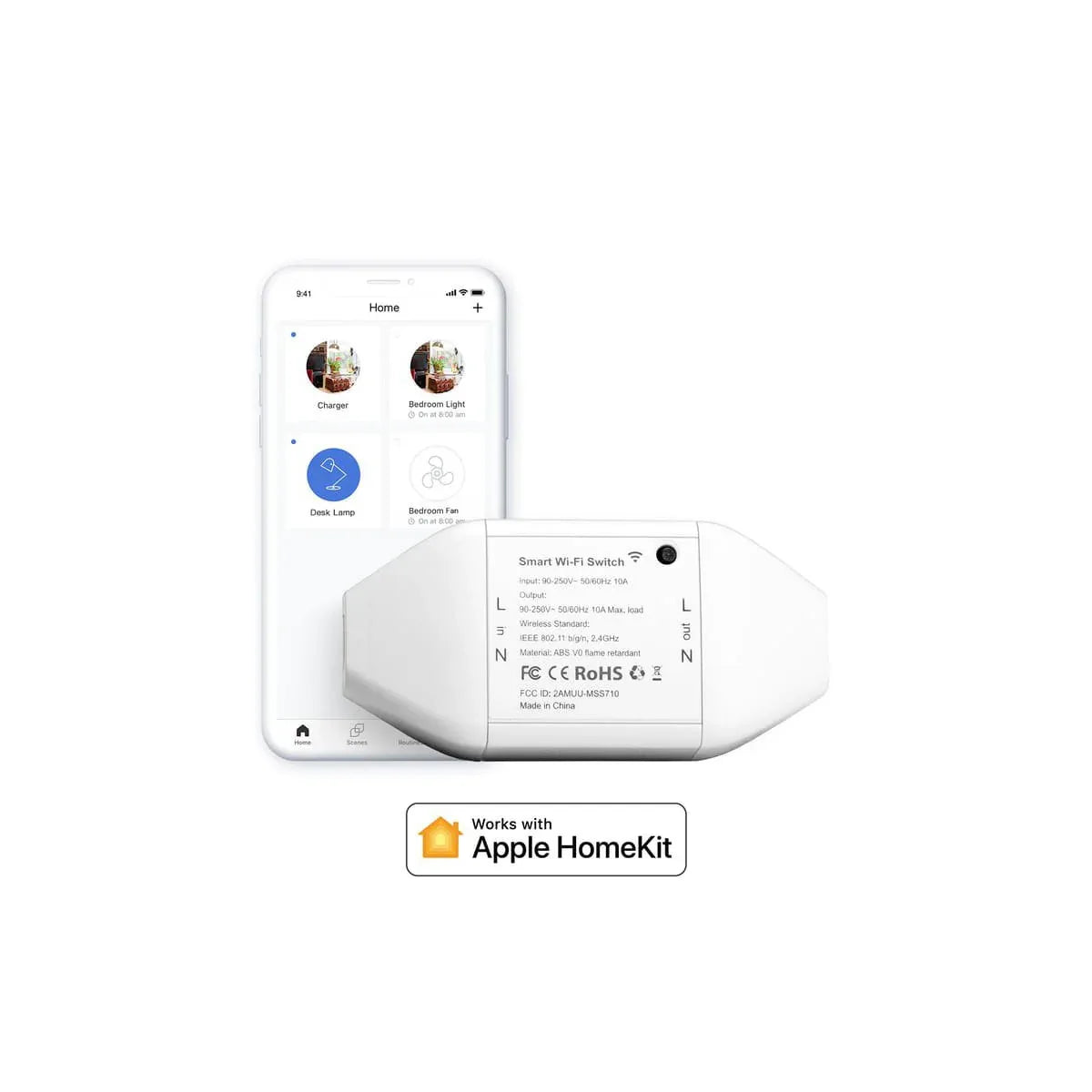 Meross Smart Wi-Fi DIY Switch MSS710HK for HomeKit Alexa Google Assistant - Gomix Brands Outlet