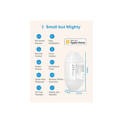 Meross Smart Wi-Fi DIY Switch MSS710HK for HomeKit Alexa Google Assistant - Gomix Brands Outlet