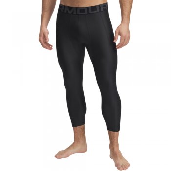 Under Armour HeatGear 3/4 Legging Pants – Black Performance