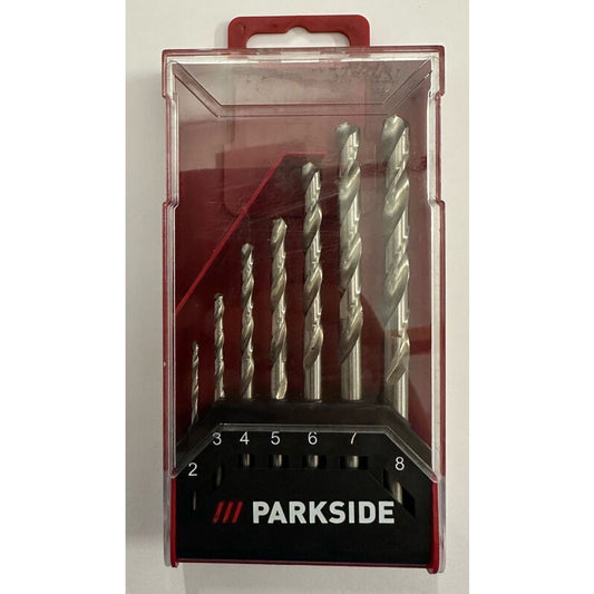 Premium HSS Metal Drill Bit Set with 7 Pieces, Durable Hanging Case