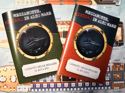 Midnight Mystery High Sea Board Game: Immersive Detective Murder Investigation