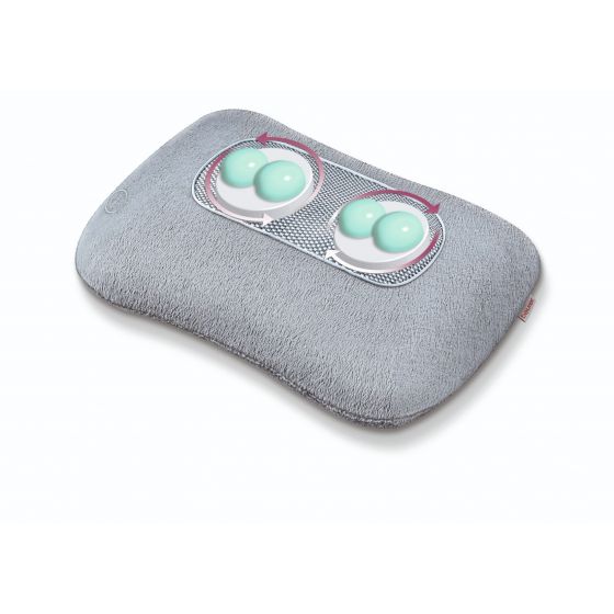 Beurer MG145 Shiatsu Massage Pillow, Heated, Washable, Deep Tissue Relief