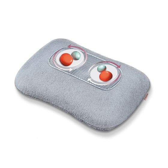 Beurer MG145 Shiatsu Massage Pillow, Heated, Washable, Deep Tissue Relief