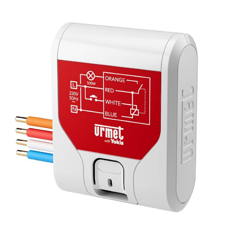 Urmet with Yokis MTR500E-UP Zigbee Timed Relay Micromodule 500W