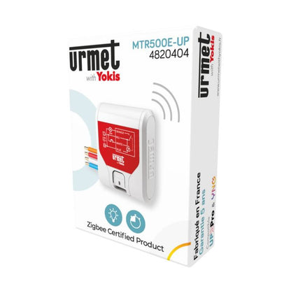 Urmet with Yokis MTR500E-UP Zigbee Timed Relay Micromodule 500W