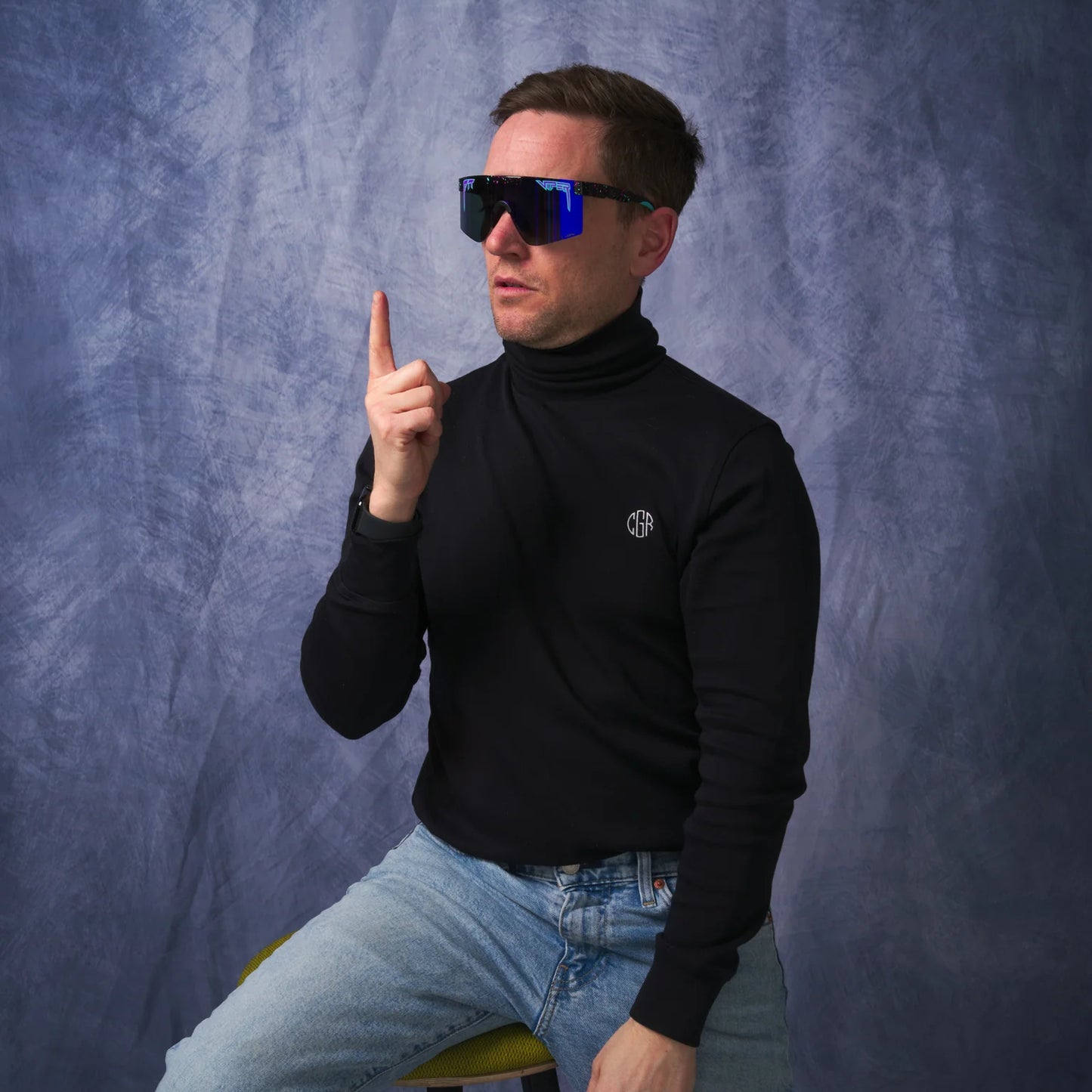 Polarized Pit Viper Unisex Outdoor Riding Sunglasses with Polarized Lenses