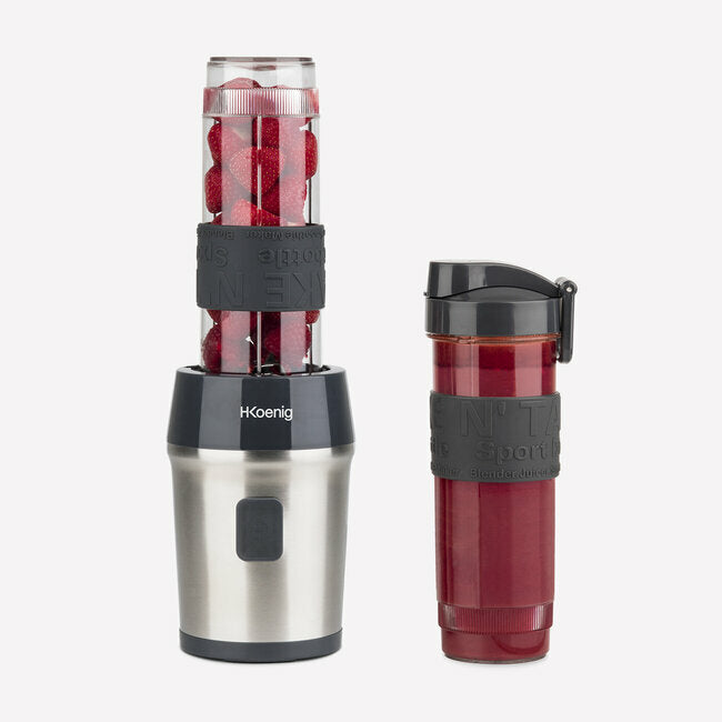 H.Koenig SMOO9 Mini Blender Grey 570 ml 300W
