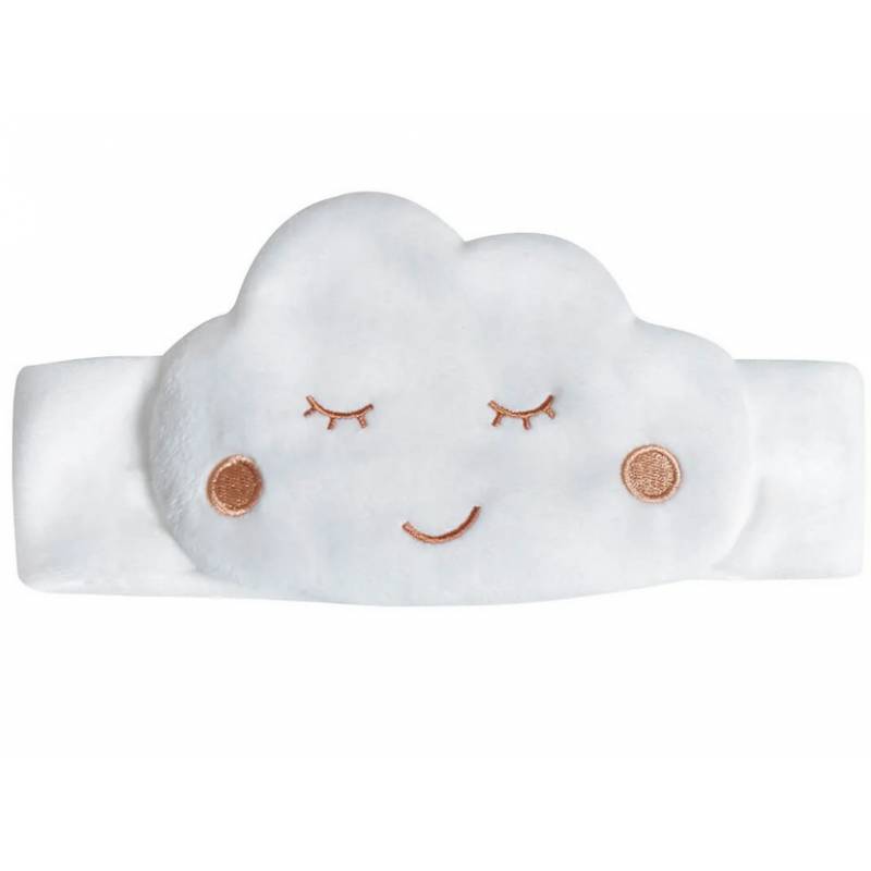 Cloudy Baby Hot Water Bottle with Cherry Pit Filling for Soothing Comfort
