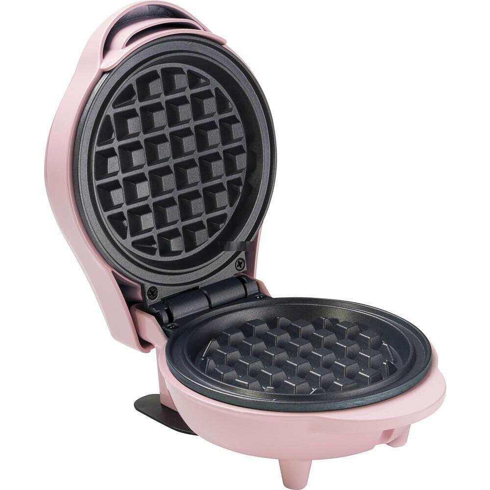 Bestron AMW500P Sweet Dreams Mini Waffle Maker 550W Pink