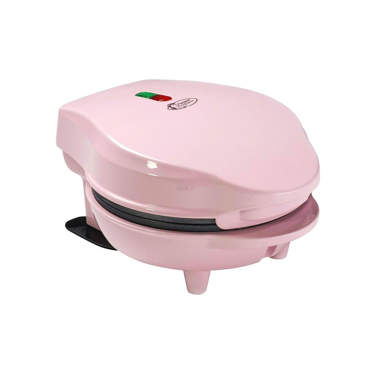 Bestron AMW500P Sweet Dreams Mini Waffle Maker 550W Pink