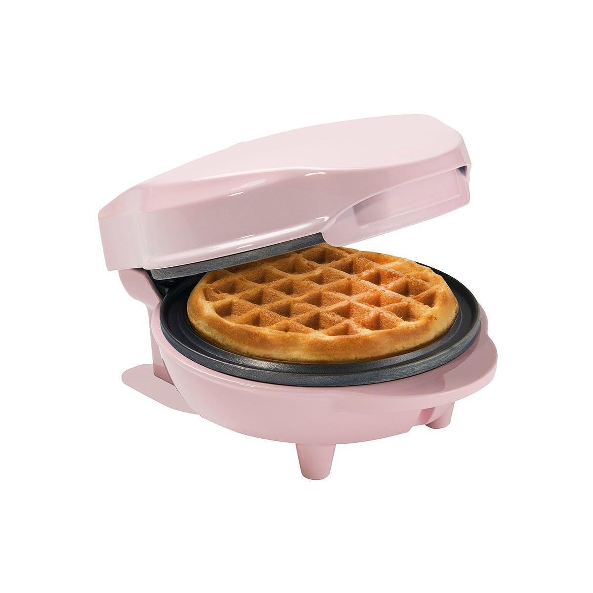 Bestron AMW500P Sweet Dreams Mini Waffle Maker 550W Pink