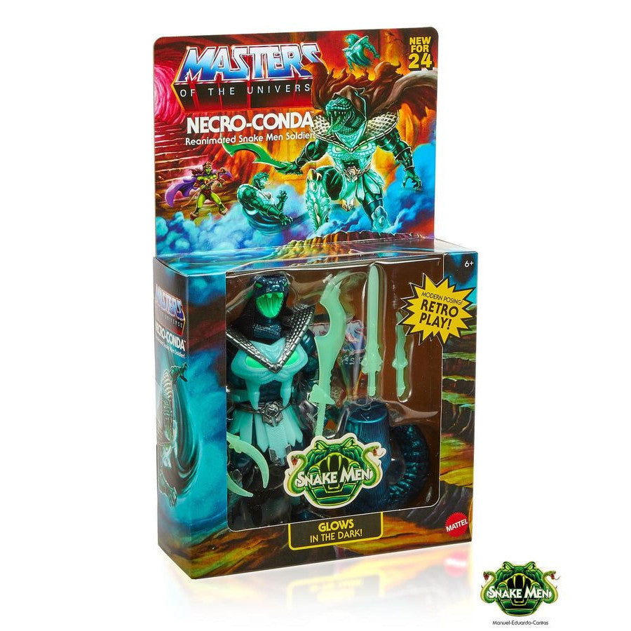 Masters of the Universe Origins Necro-Conda Action Figure: Glow-in-the-Dark Walmart Exclusive