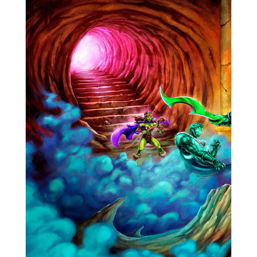 Masters of the Universe Origins Necro-Conda Action Figure: Glow-in-the-Dark Walmart Exclusive