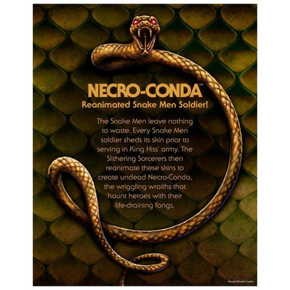 Masters of the Universe Origins Necro-Conda Action Figure: Glow-in-the-Dark Walmart Exclusive